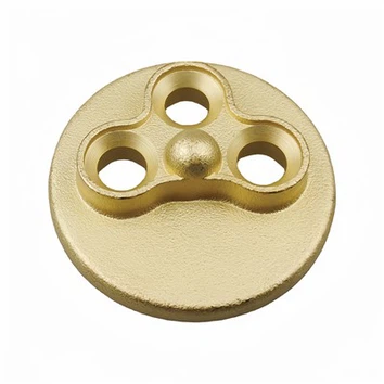 شفة مسطحة مزورة من النحاس