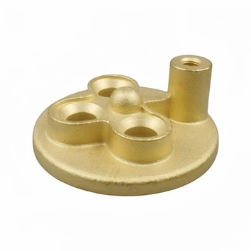 شفة نحاسية مستديرة